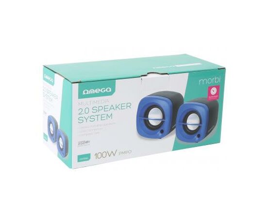 Акустическая система Omega OG-15 6W blue USB (OG15BL), изображение 2 Акустическая система Omega OG-15 6W blue USB (OG15BL), изображение 2