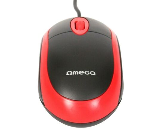 Мишка Omega OM-06V optical red (OM06VR), зображення 3 Мишка Omega OM-06V optical red (OM06VR), зображення 3