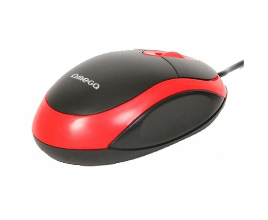 Мишка Omega OM-06V optical red (OM06VR), зображення 4 Мишка Omega OM-06V optical red (OM06VR), зображення 4