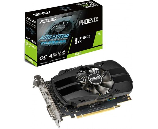 Видеокарта ASUS GeForce GTX1650 4096Mb PH OC (PH-GTX1650-O4G)