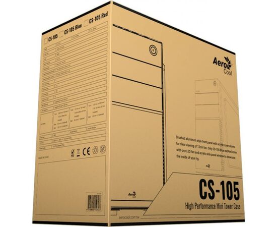 Корпус AeroCool CS-105 (4718009152533), изображение 9 Корпус AeroCool CS-105 (4718009152533), изображение 9