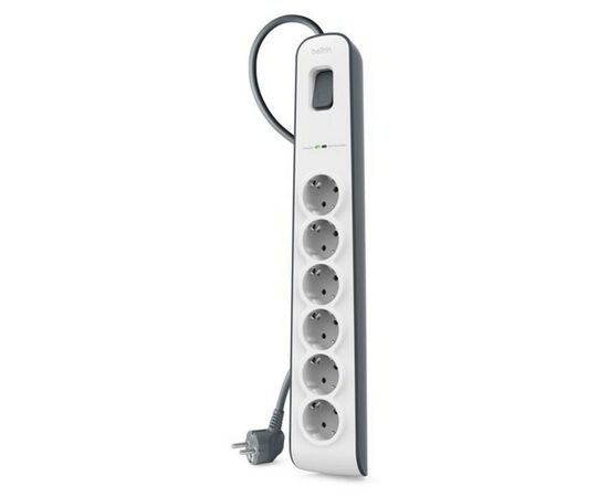 Сетевой фильтр питания Belkin 6XSchuko (BSV603vf2M), изображение 2 Сетевой фильтр питания Belkin 6XSchuko (BSV603vf2M), изображение 2