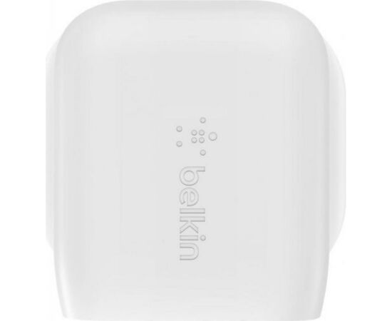 Зарядное устройство Belkin Home Charger 20W Power Delivery Port USB-C, white (WCA003VFWH), изображение 3 Зарядное устройство Belkin Home Charger 20W Power Delivery Port USB-C, white (WCA003VFWH), изображение 3
