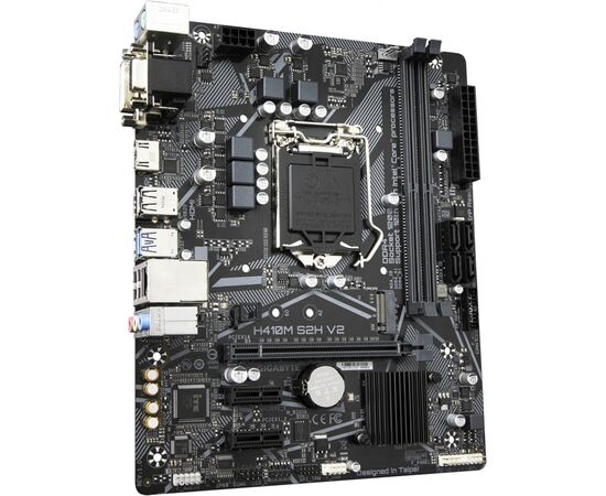 Материнська плата GIGABYTE H410M S2H V2, зображення 4 Материнська плата GIGABYTE H410M S2H V2, зображення 4