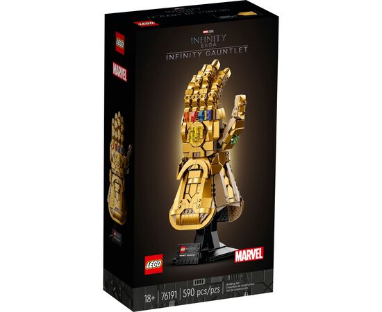 Конструктор LEGO Super Heroes Перчатка бесконечности 590 деталей (76191)