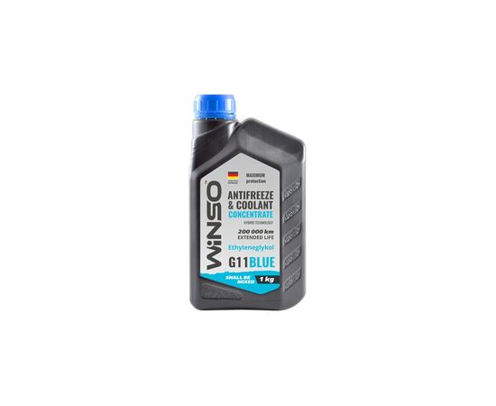 Антифриз Winso COOLANT CONCENTRATE WINSO BLUE G11 концентрат 1kg (881040)