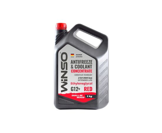 Антифриз Winso COOLANT CONCENTRATE WINSO RED G 12+ концентрат 5kg (880990)