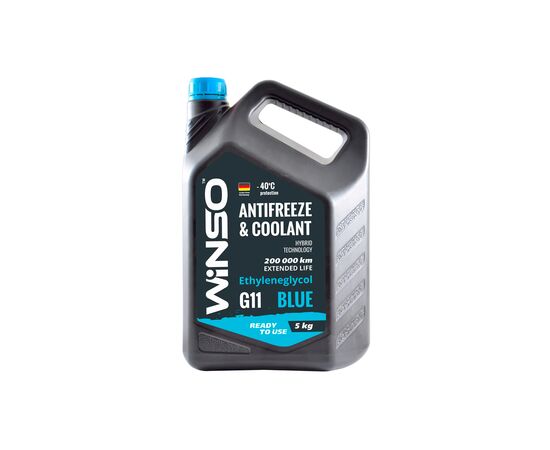 Антифриз Winso WINSO BLUE G11 blue 5kg (880970)
