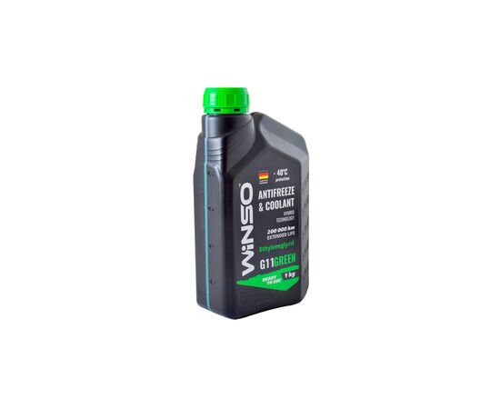 Антифриз Winso WINSO GREEN G11 green 1kg (880960), изображение 2 Антифриз Winso WINSO GREEN G11 green 1kg (880960), изображение 2