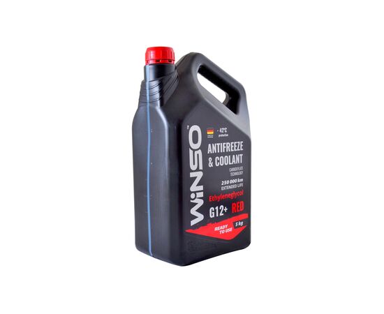 Антифриз Winso WINSO RED G12+ red 5kg (880910), изображение 2 Антифриз Winso WINSO RED G12+ red 5kg (880910), изображение 2