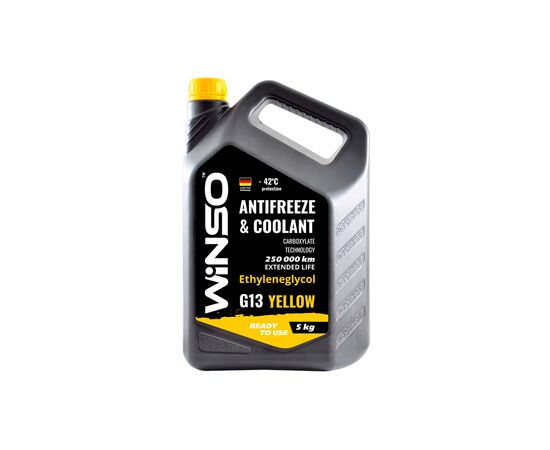 Антифриз Winso WINSO YELLOW G13 yellow 5kg (880930)