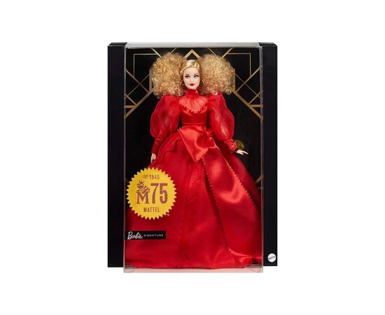 Лялька Barbie Колекційна "75-річчя Mattel" (GMM98), зображення 7 Лялька Barbie Колекційна "75-річчя Mattel" (GMM98), зображення 7
