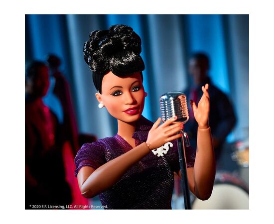 Кукла Barbie Коллекционная "Элла Фицджеральд" (GHT86), изображение 5 Кукла Barbie Коллекционная "Элла Фицджеральд" (GHT86), изображение 5