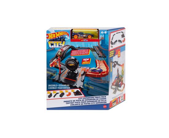 Автотрек Hot Wheels Транспортные пути для города (HDN95), изображение 7 Автотрек Hot Wheels Транспортные пути для города (HDN95), изображение 7