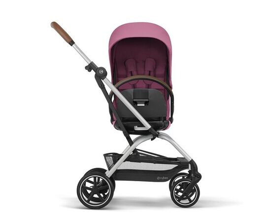 Коляска Cybex Eezy S Twist+ 2 SLV B Magnolia Pink purple с бампером (521001775), изображение 3 Коляска Cybex Eezy S Twist+ 2 SLV B Magnolia Pink purple с бампером (521001775), изображение 3