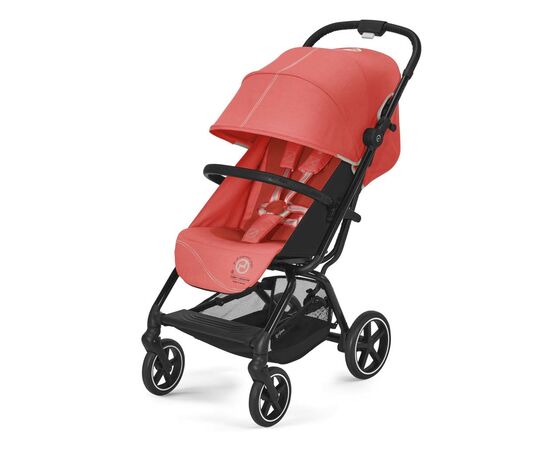 Коляска Cybex Eezy S+2 Hibiscus Red с бампером (522001211)