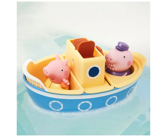 Игрушка для ванной Tomy Веселье с корабликом Пеппы (T73414), изображение 3 Игрушка для ванной Tomy Веселье с корабликом Пеппы (T73414), изображение 3