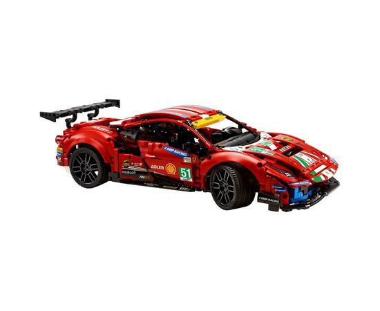 Конструктор LEGO Technic Ferrari 488 GTE AF Corse №51 1677 деталей (42125), зображення 2 Конструктор LEGO Technic Ferrari 488 GTE AF Corse №51 1677 деталей (42125), зображення 2