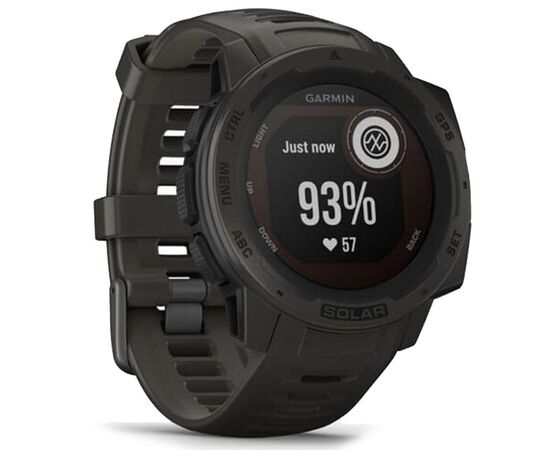 Смарт-часы Garmin Instinct Solar, Graphite (010-02293-00), изображение 3 Смарт-часы Garmin Instinct Solar, Graphite (010-02293-00), изображение 3