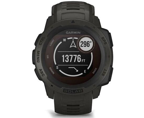 Смарт-часы Garmin Instinct Solar, Graphite (010-02293-00), изображение 9 Смарт-часы Garmin Instinct Solar, Graphite (010-02293-00), изображение 9
