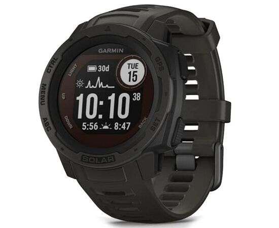 Смарт-годинник Garmin Instinct Solar, Graphite (010-02293-00)