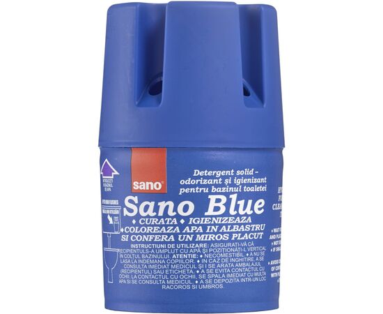 Средство для чистки унитаза Sano Blue 150 г (7290000287607)