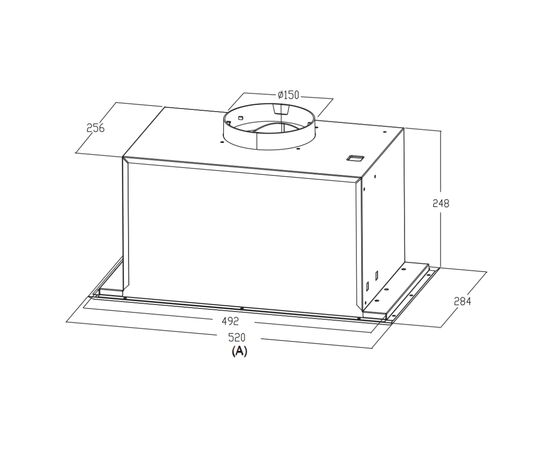 Вытяжка кухонная Interline STREET BL A/52 M/2/M, изображение 6 Вытяжка кухонная Interline STREET BL A/52 M/2/M, изображение 6