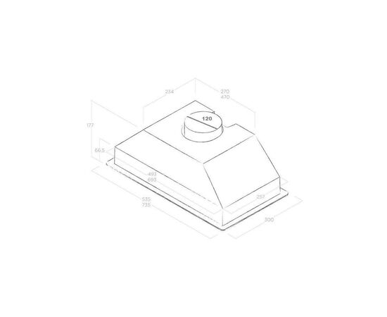 Витяжка кухонна Elica ERA GR/A/52, зображення 7 Витяжка кухонна Elica ERA GR/A/52, зображення 7