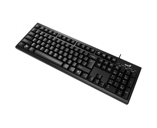 Клавиатура Genius Smart KB-100 USB Black UKR (31300005410), изображение 2 Клавиатура Genius Smart KB-100 USB Black UKR (31300005410), изображение 2