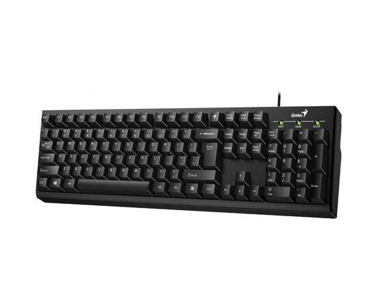 Клавиатура Genius Smart KB-100 USB Black UKR (31300005410), изображение 3 Клавиатура Genius Smart KB-100 USB Black UKR (31300005410), изображение 3
