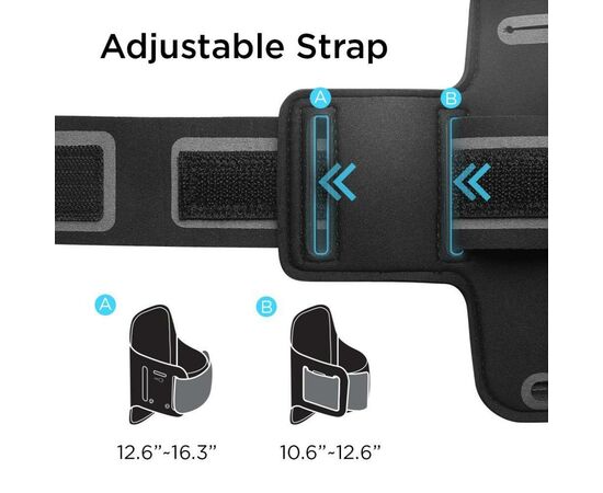 Чехол для моб. телефона Spigen Velo A700 Sports Armband (000EM21193), изображение 6 Чехол для моб. телефона Spigen Velo A700 Sports Armband (000EM21193), изображение 6