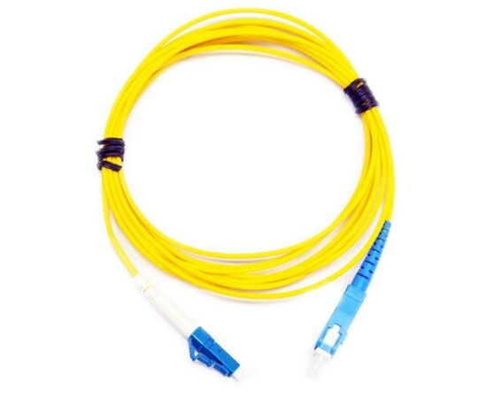 Оптичний патчкорд SC/UPC-LC/UPC SingleMode, Simplex, 2m Eserver (ES-SС-LC/UPC-2-SM-S)