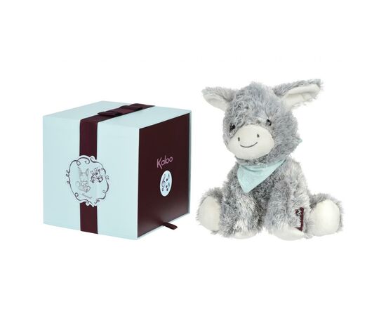Мягкая игрушка Kaloo музыкальная Les Amis Осел серый (25 см) в коробке (K963140), изображение 2 Мягкая игрушка Kaloo музыкальная Les Amis Осел серый (25 см) в коробке (K963140), изображение 2