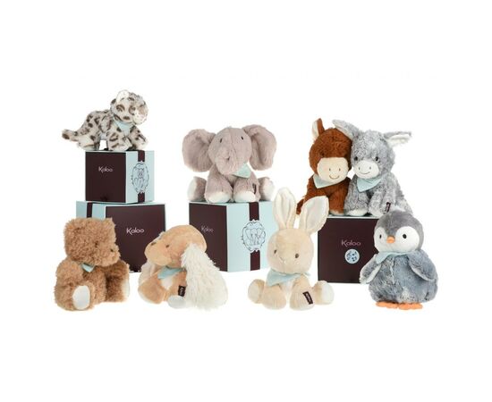 Мягкая игрушка Kaloo музыкальная Les Amis Осел серый (25 см) в коробке (K963140), изображение 6 Мягкая игрушка Kaloo музыкальная Les Amis Осел серый (25 см) в коробке (K963140), изображение 6