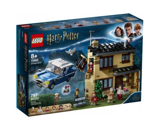 Конструктор LEGO Harry Potter Тисовая улица, дом 4, 797 деталей (75968)