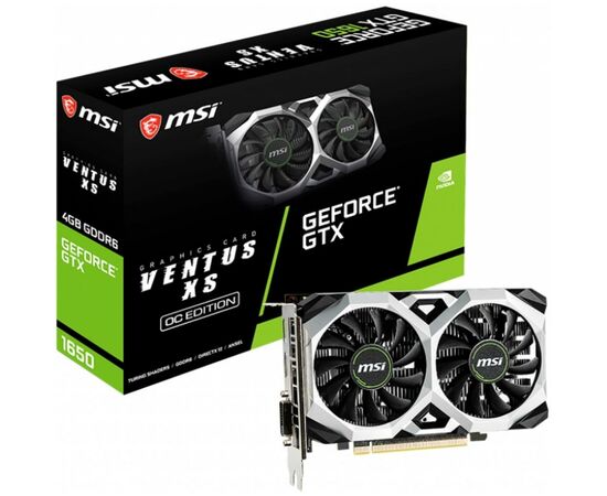 Відеокарта MSI GeForce GTX1650 4096Mb D6 VENTUS XS OC (GTX 1650 D6 VENTUS XS OC)