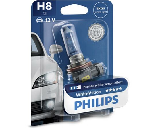 Автолампа Philips галогенова 35W (12360WHVB1), изображение 2 Автолампа Philips галогенова 35W (12360WHVB1), изображение 2