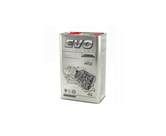 Моторное масло EVO E5 10W-40 SM/CF 4L (E5 4L 10W-40), изображение 4 Моторное масло EVO E5 10W-40 SM/CF 4L (E5 4L 10W-40), изображение 4