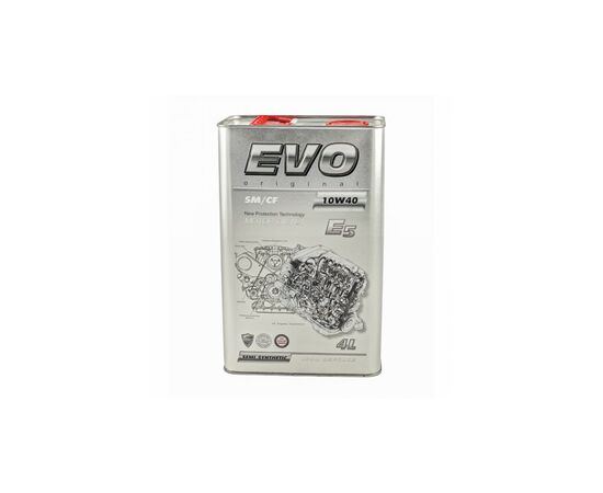 Моторное масло EVO E5 10W-40 SM/CF 4L (E5 4L 10W-40)