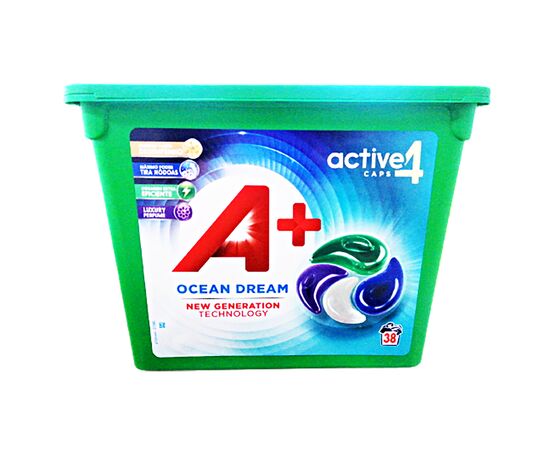 Капсули для прання A+ Ocean Dream 4 в 1 38 шт. (8435495831372)