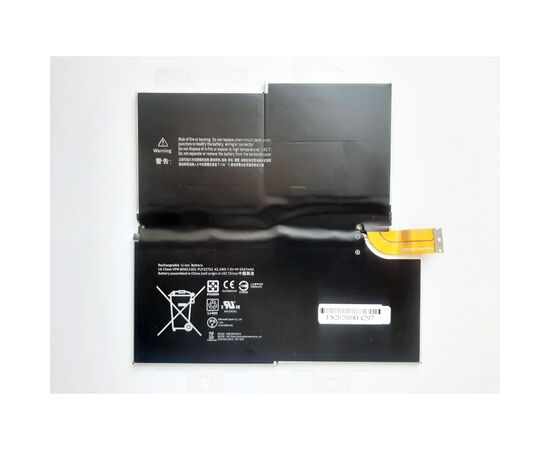 Акумулятор до ноутбука Microsoft Surface Pro 3 (Model 1631) G3HTA005H, 5547mAh (42.2Wh), 4cel (A47512)
