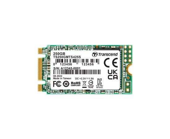 Накопичувач SSD M.2 2242 250GB Transcend (TS250GMTS425S)