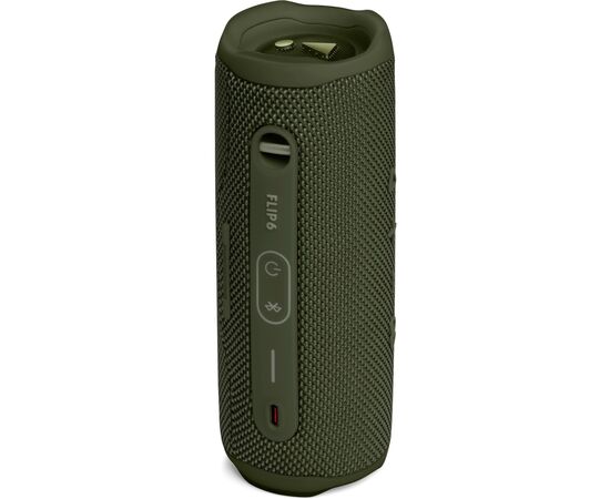 Акустична система JBL Flip 6 Green (JBLFLIP6GREN), зображення 6 Акустична система JBL Flip 6 Green (JBLFLIP6GREN), зображення 6