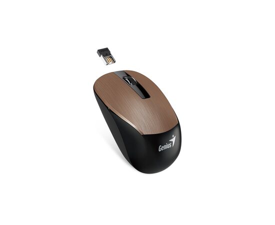 Мышка Genius NX-7015 Wireless Rosy Brown (31030019403), изображение 2 Мышка Genius NX-7015 Wireless Rosy Brown (31030019403), изображение 2