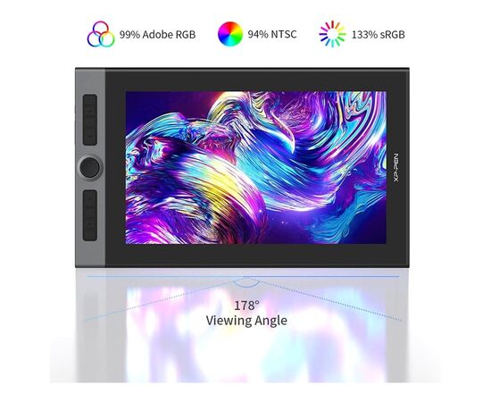 Планшет-монітор XP-Pen Artist Pro 16 Black (Artist Pro 16_JP), зображення 7 Планшет-монітор XP-Pen Artist Pro 16 Black (Artist Pro 16_JP), зображення 7