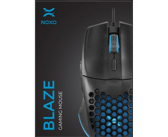 Мишка Noxo Blaze Gaming mouse USB Black (4770070881903), зображення 5 Мишка Noxo Blaze Gaming mouse USB Black (4770070881903), зображення 5