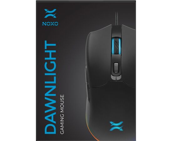 Мишка Noxo Dawnlight Gaming mouse USB Black (4770070881910), зображення 5 Мишка Noxo Dawnlight Gaming mouse USB Black (4770070881910), зображення 5
