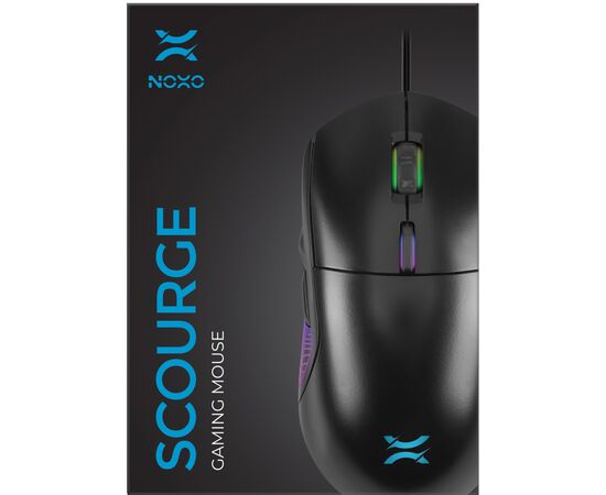 Мишка Noxo Scourge Gaming mouse USB Black (4770070881965), зображення 5 Мишка Noxo Scourge Gaming mouse USB Black (4770070881965), зображення 5