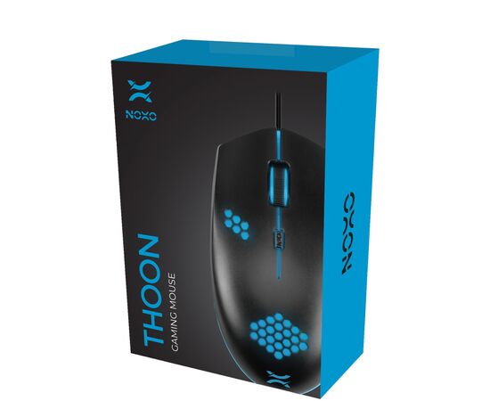 Мишка Noxo Thoon Gaming mouse USB Black (4770070881989), зображення 5 Мишка Noxo Thoon Gaming mouse USB Black (4770070881989), зображення 5
