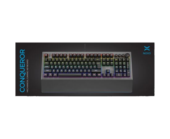 Клавіатура Noxo Conqueror Mechanical Blue Switches RU (4770070882023), зображення 6 Клавіатура Noxo Conqueror Mechanical Blue Switches RU (4770070882023), зображення 6